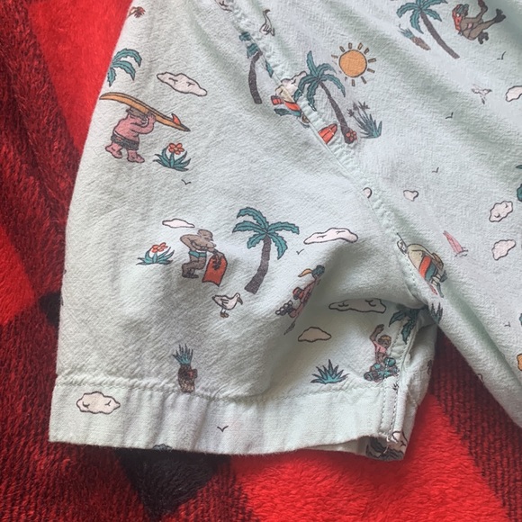 Vans size small button up shirt - Picture 3 of 4